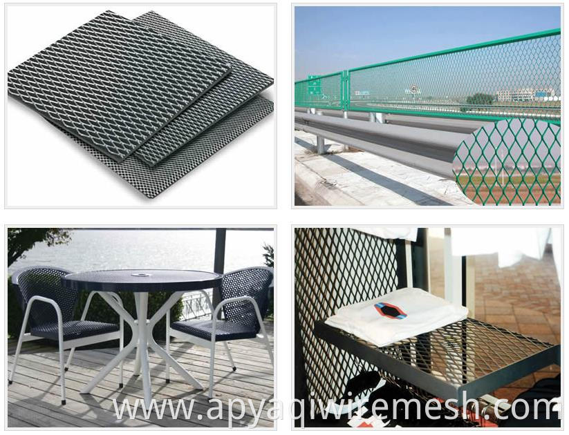 Yaqi High temperature Birds fence Stainless steel Expanded wire mesh sample